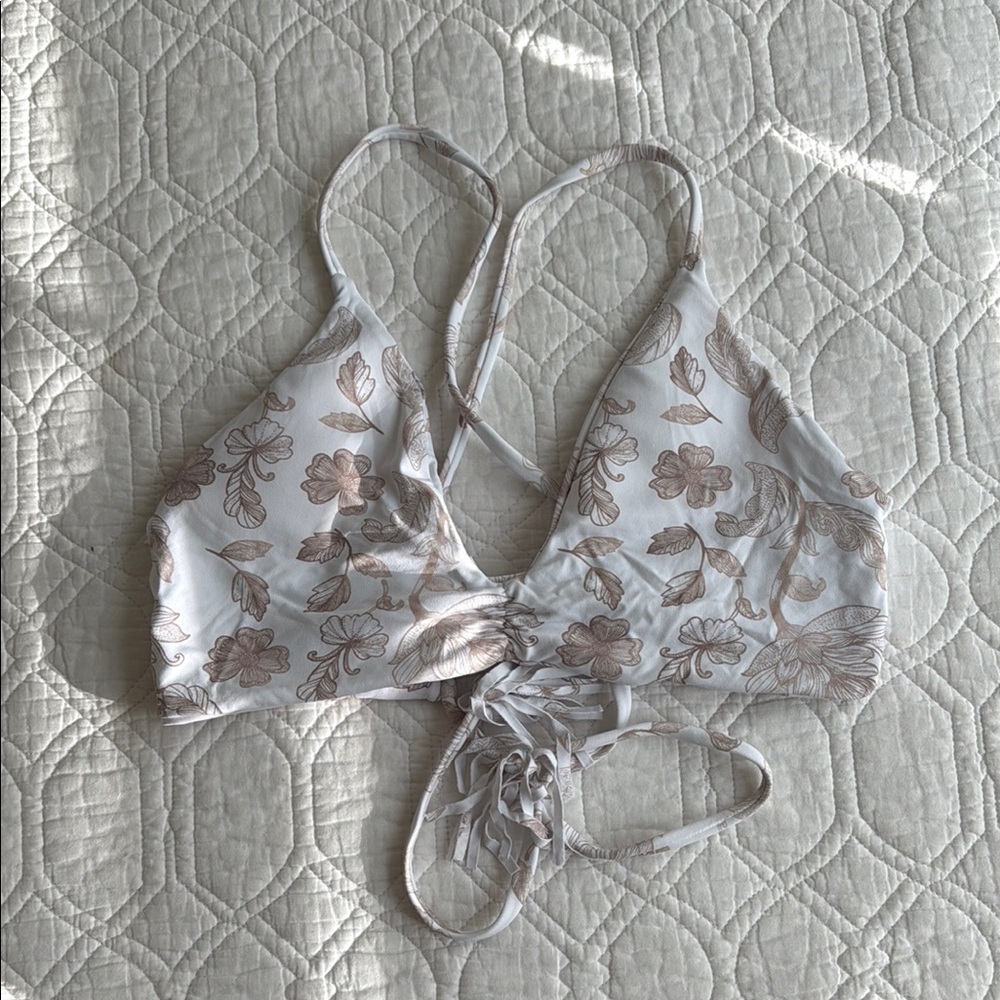 Midori Floral Bikini Top